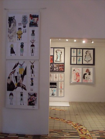 Výtvarná dokumentácia k maturitnej práci študentiek Biarincovej a Čupajovej